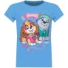 T-shirt Psi Patrol Skye i Everest niebieski